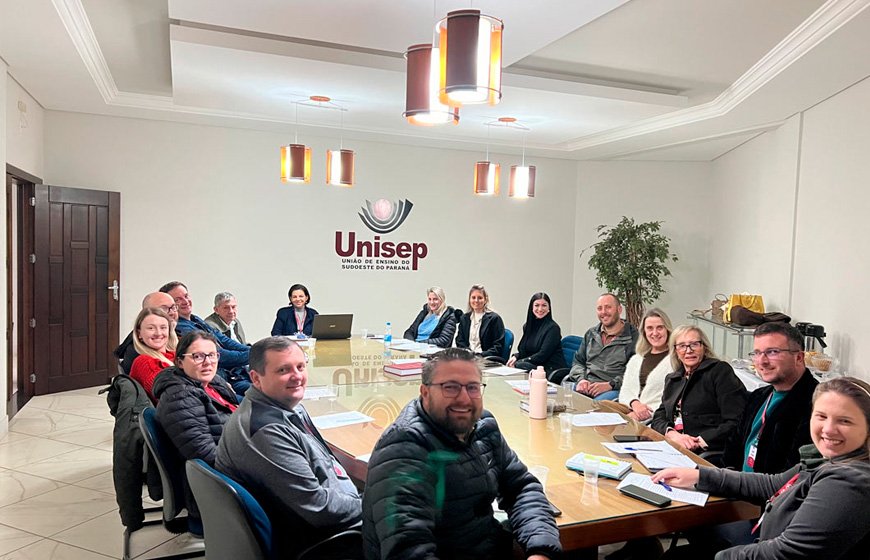 Unisep realiza reunião quinzenal para alinhar estratégias acadêmicas