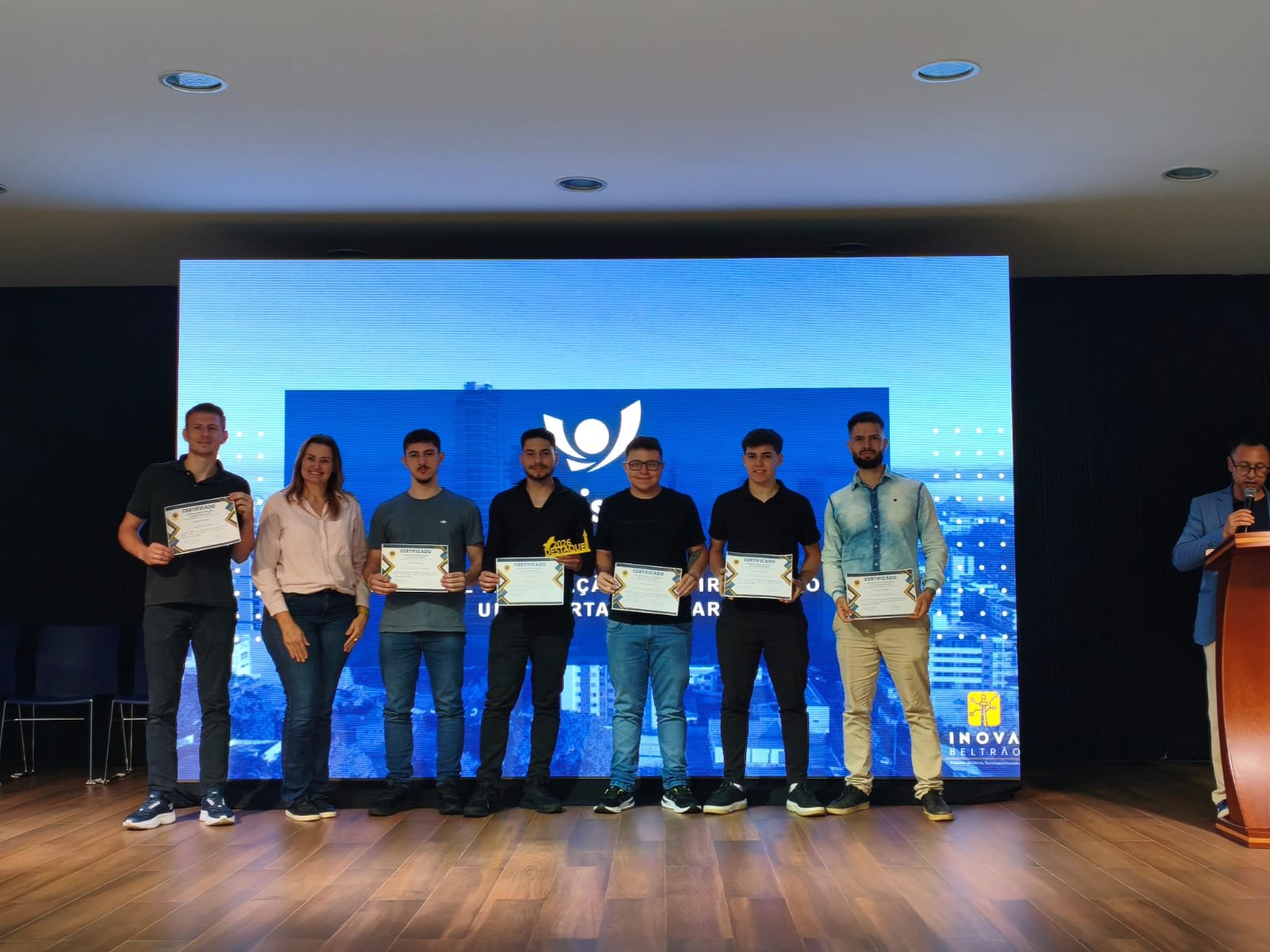 Alunos da Unisep são premiados em Conferência de Ciência, Tecnologia e Inovação